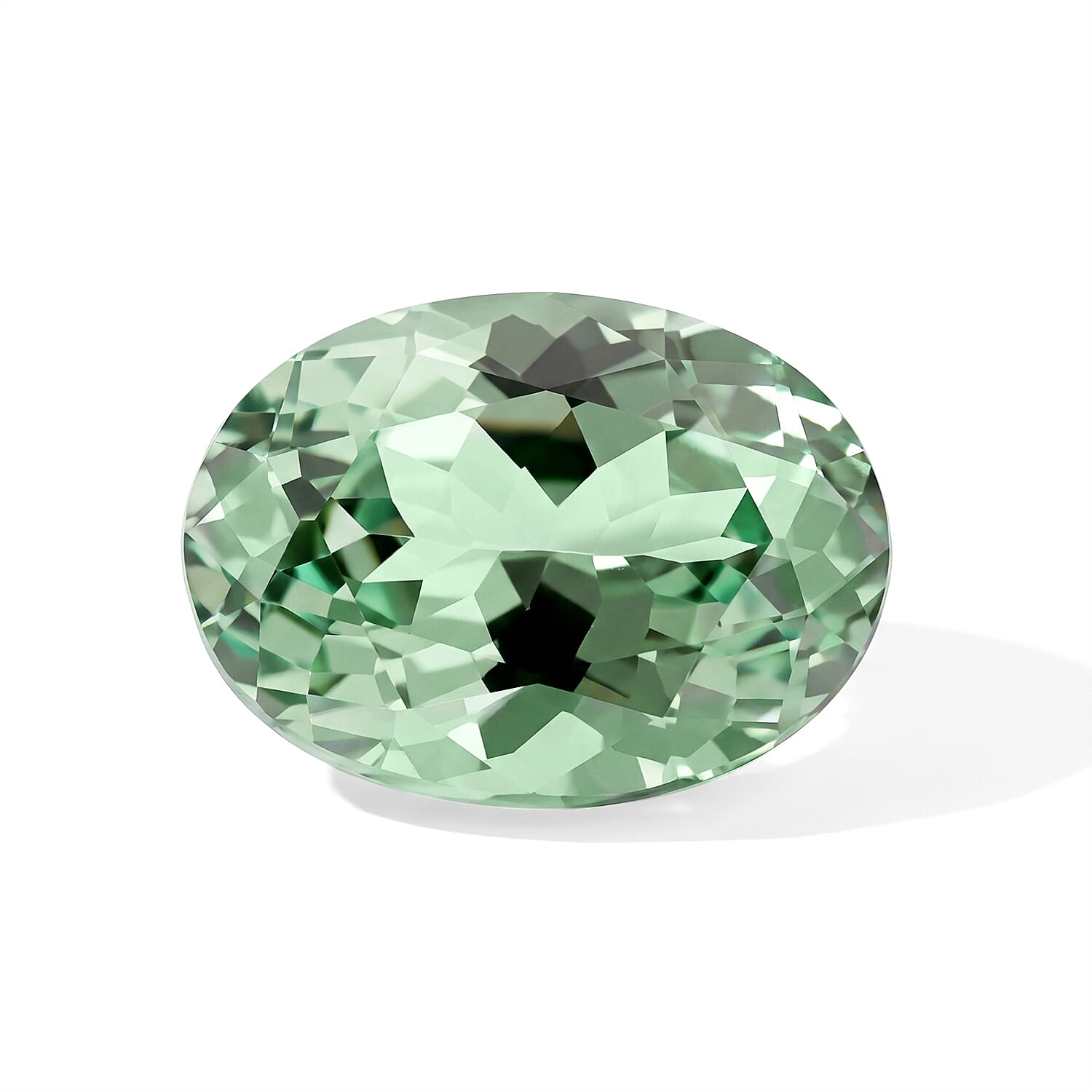 AAAA Verde Flame Garnet (Oval) 1.00 ctw