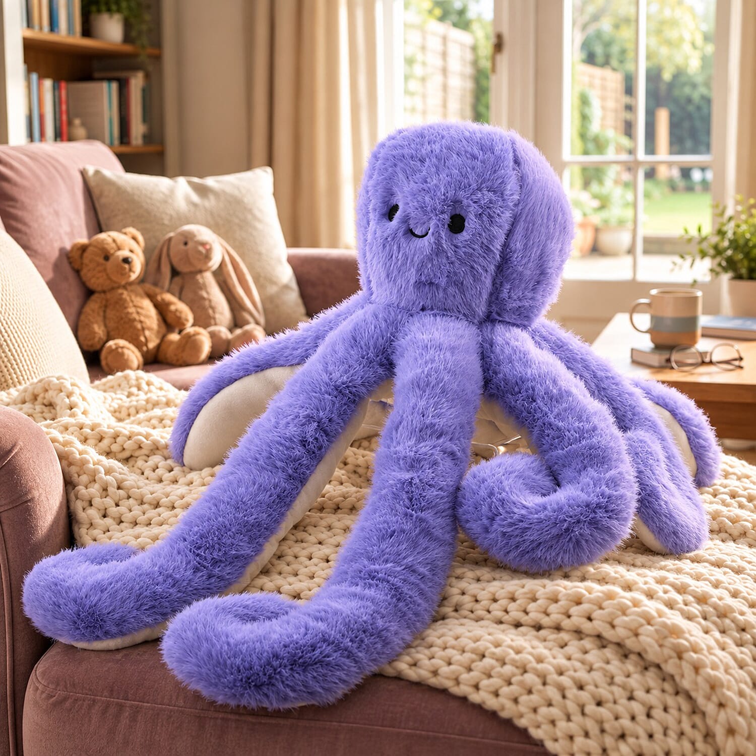 Calm-Panion Pets Weighted Octopus Plush