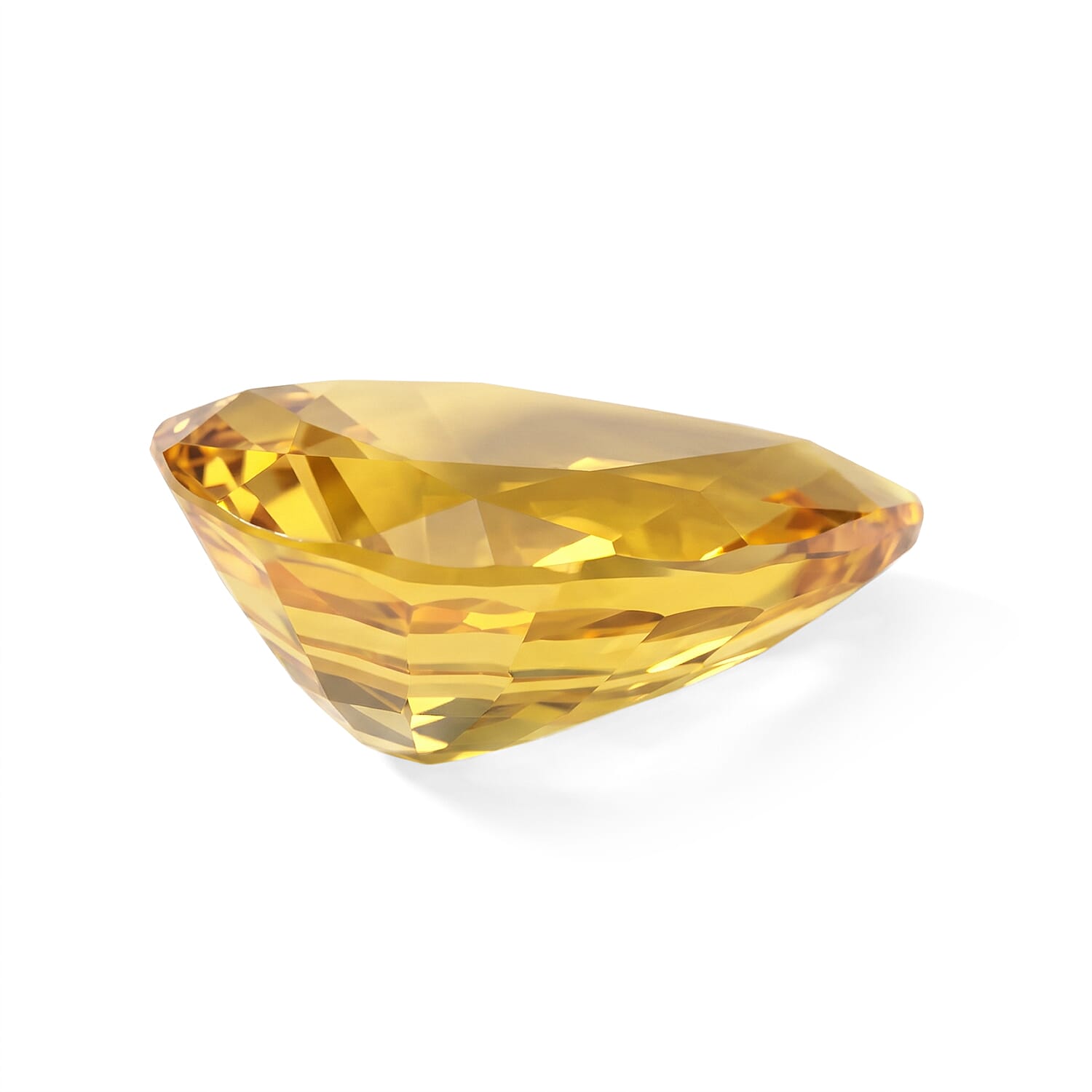 AAAA Yellow Sapphire (Pear 7x5mm) 0.60 ctw