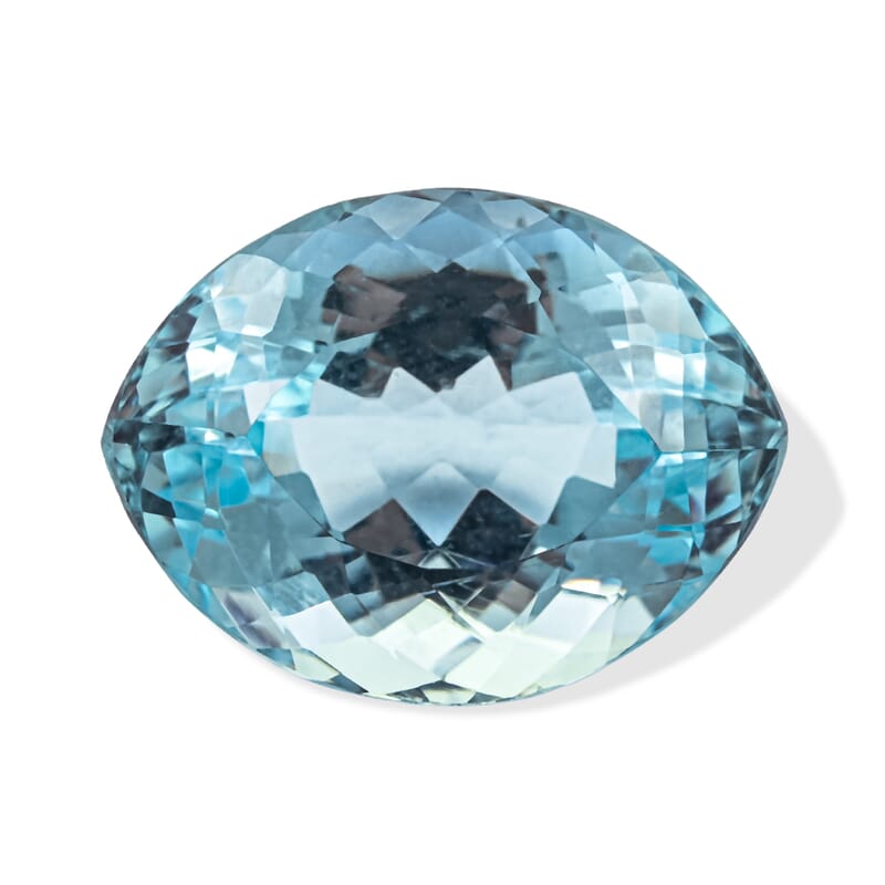 Certified and Appraised AAAA Minas Geria Santamaria Aquamarine (Fancy) 8.00 ctw