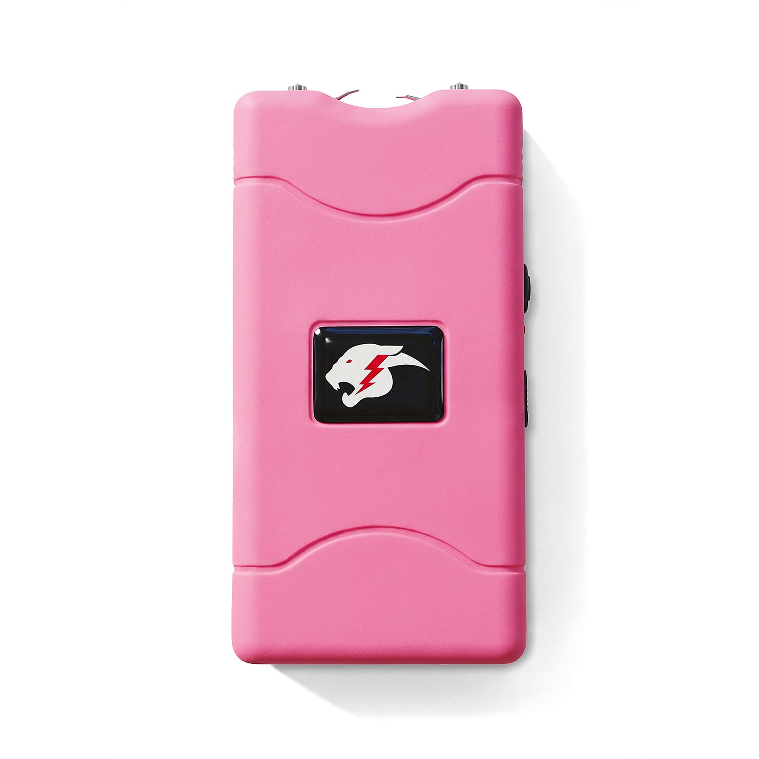 Pink Rechargeable Max Power Stun Gun with LED Flashlight