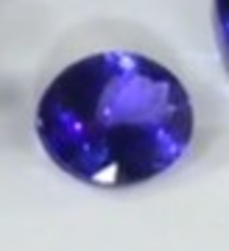 Gem Hunter Premium Tanzanite Set of 3 (Oval 6x4 mm) 1.20 ctw