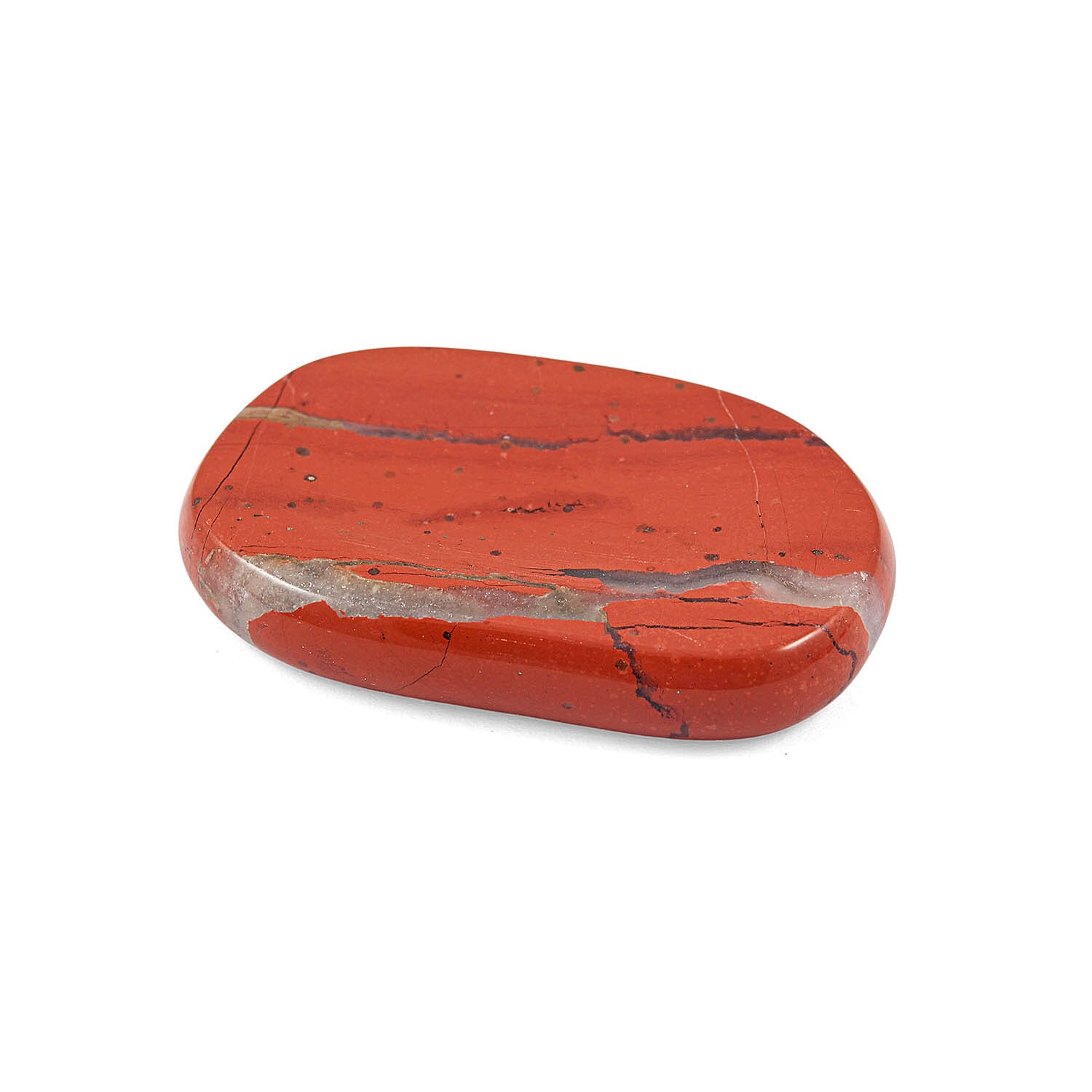 Red Aventurine Worry Stone (One Stone Per Purchase) (Style/Color Varies)