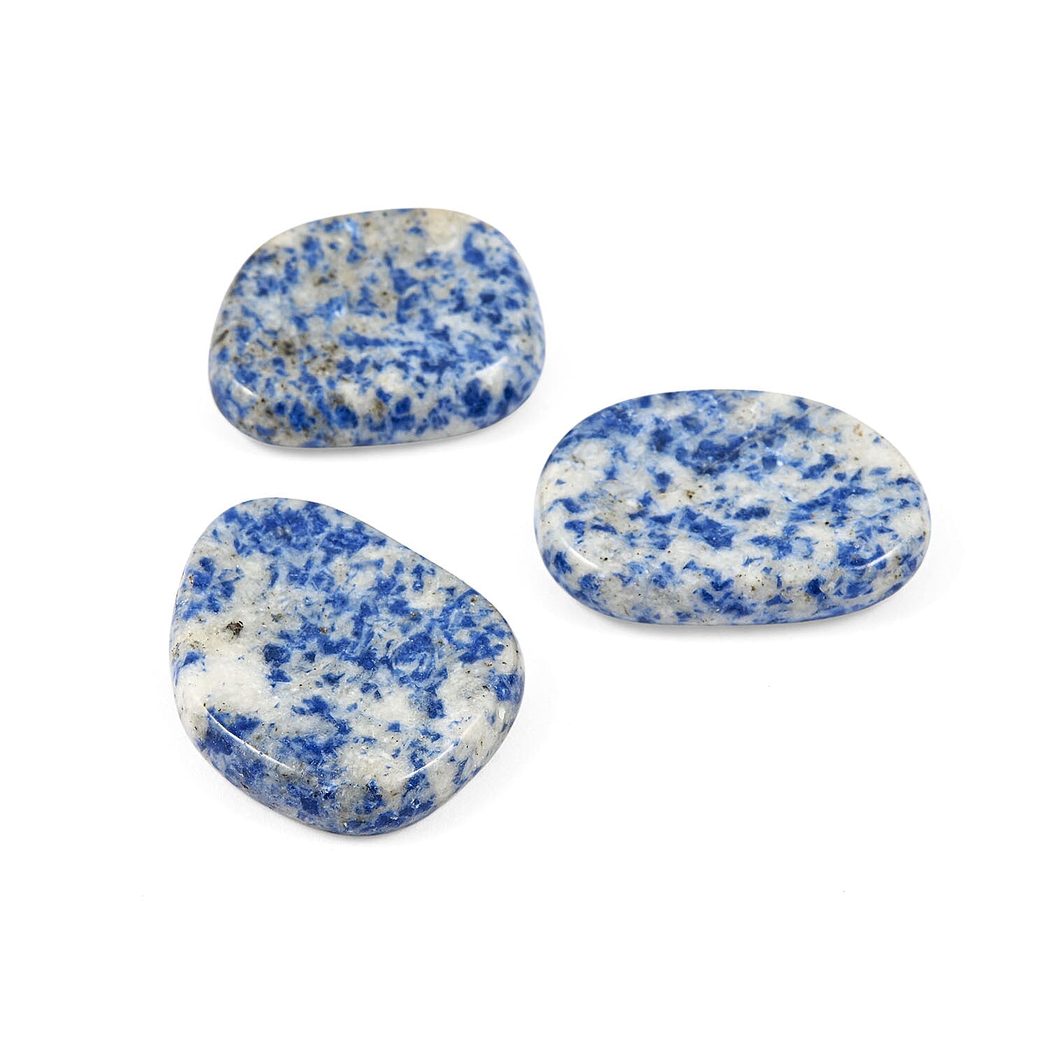 Sodalite Worry Stone (One Stone Per Purchase) (Style/Color Varies)