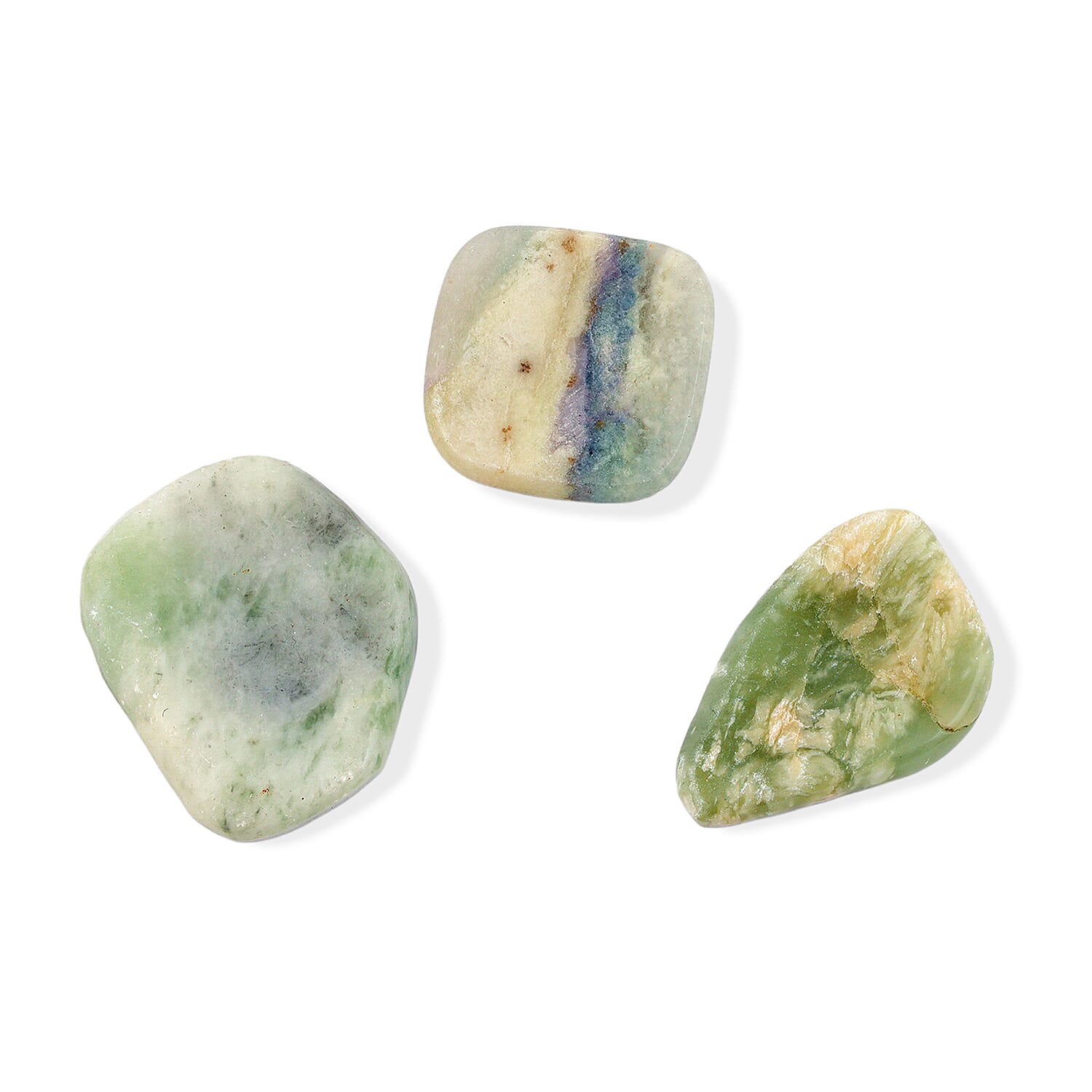 Peace Jasper Worry Stone (One Stone Per Purchase) (Style/Color Varies)