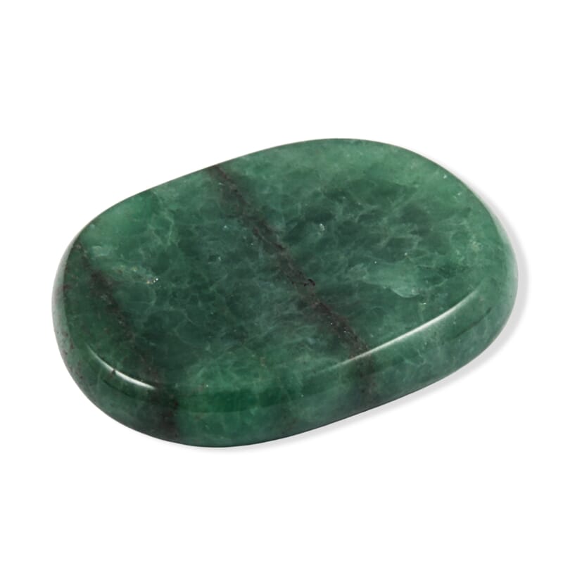 Green Aventurine Worry Stone (One Stone Per Purchase) (Style/Color Varies)