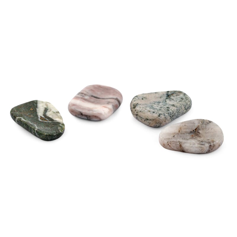 Marble Worry Stone (One Stone Per Purchase) (Style/Color Varies)