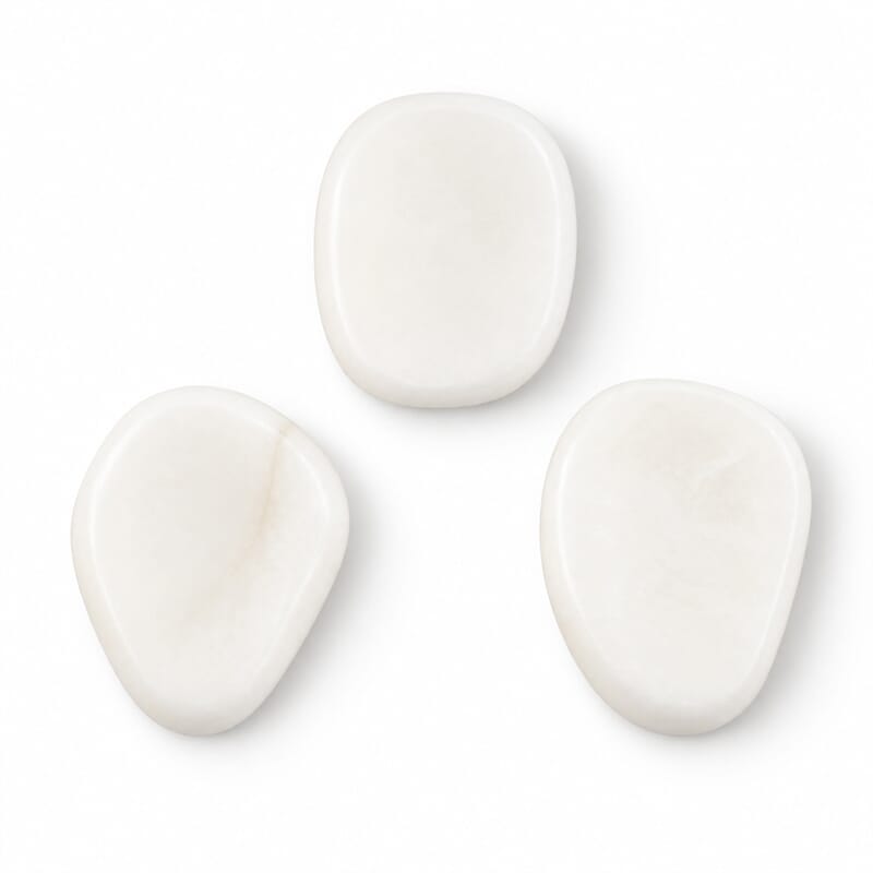 Shell Worry Stone (One Stone Per Purchase) (Style/Color Varies)