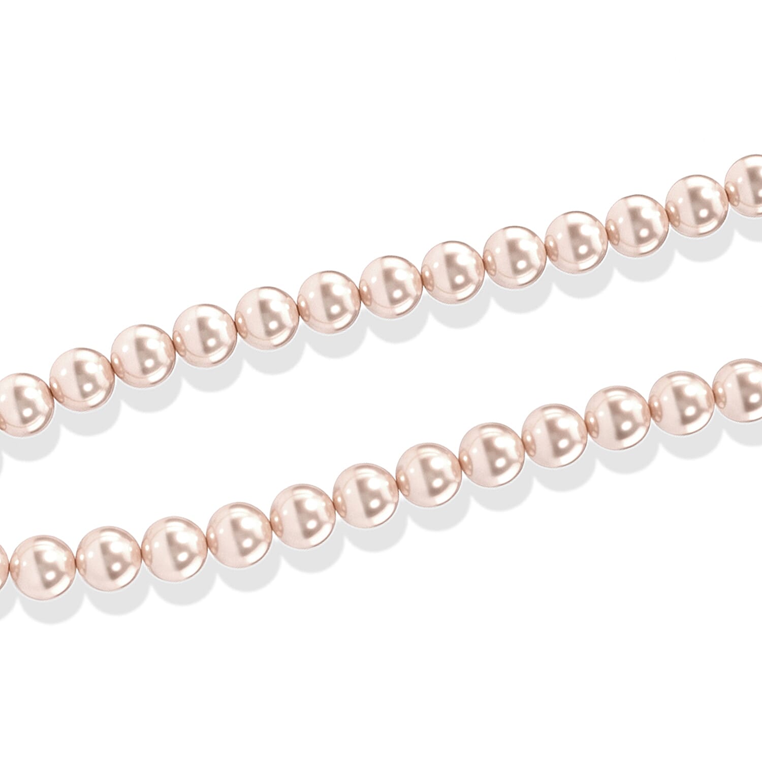Japanese Akoya Pearl Necklace in Sterling Silver 27 Inches