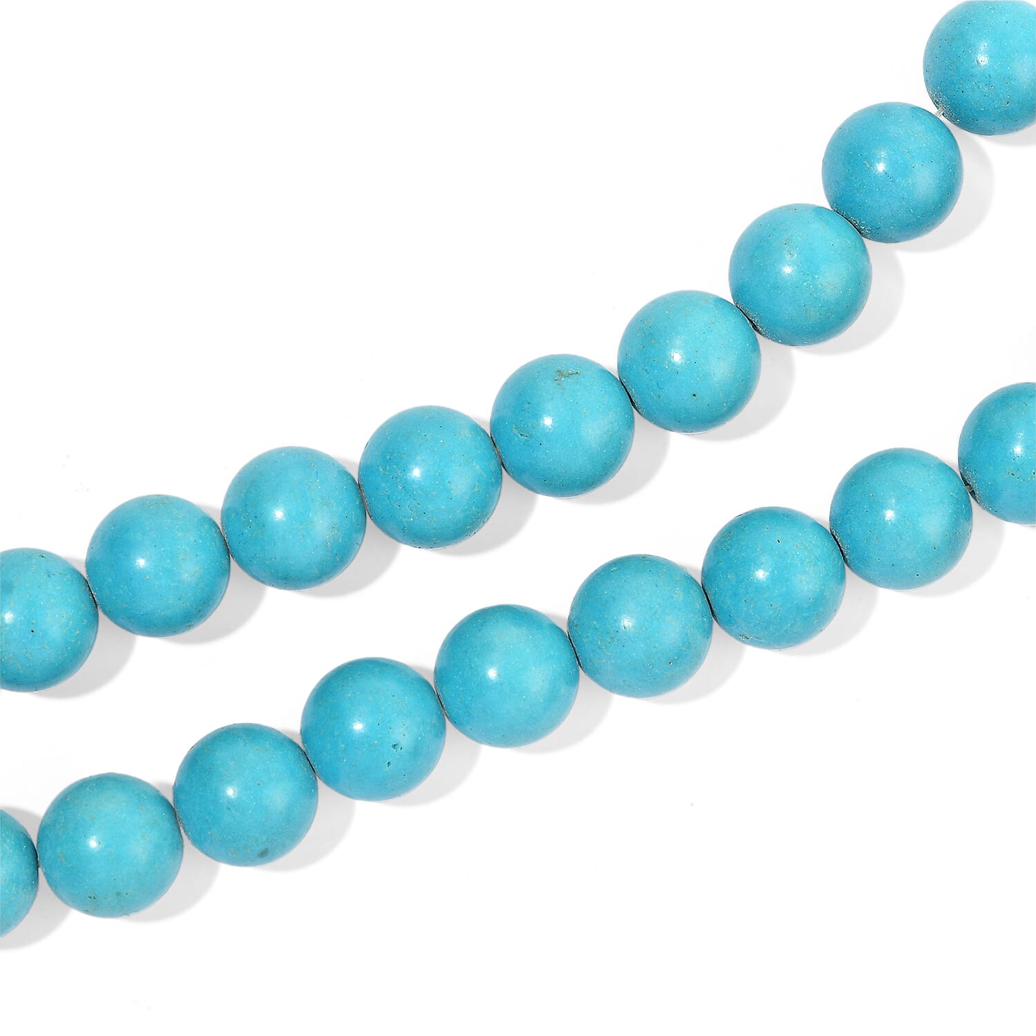 GCS Magnesite Round 16-17mm Beaded Strand 638.00 ctw