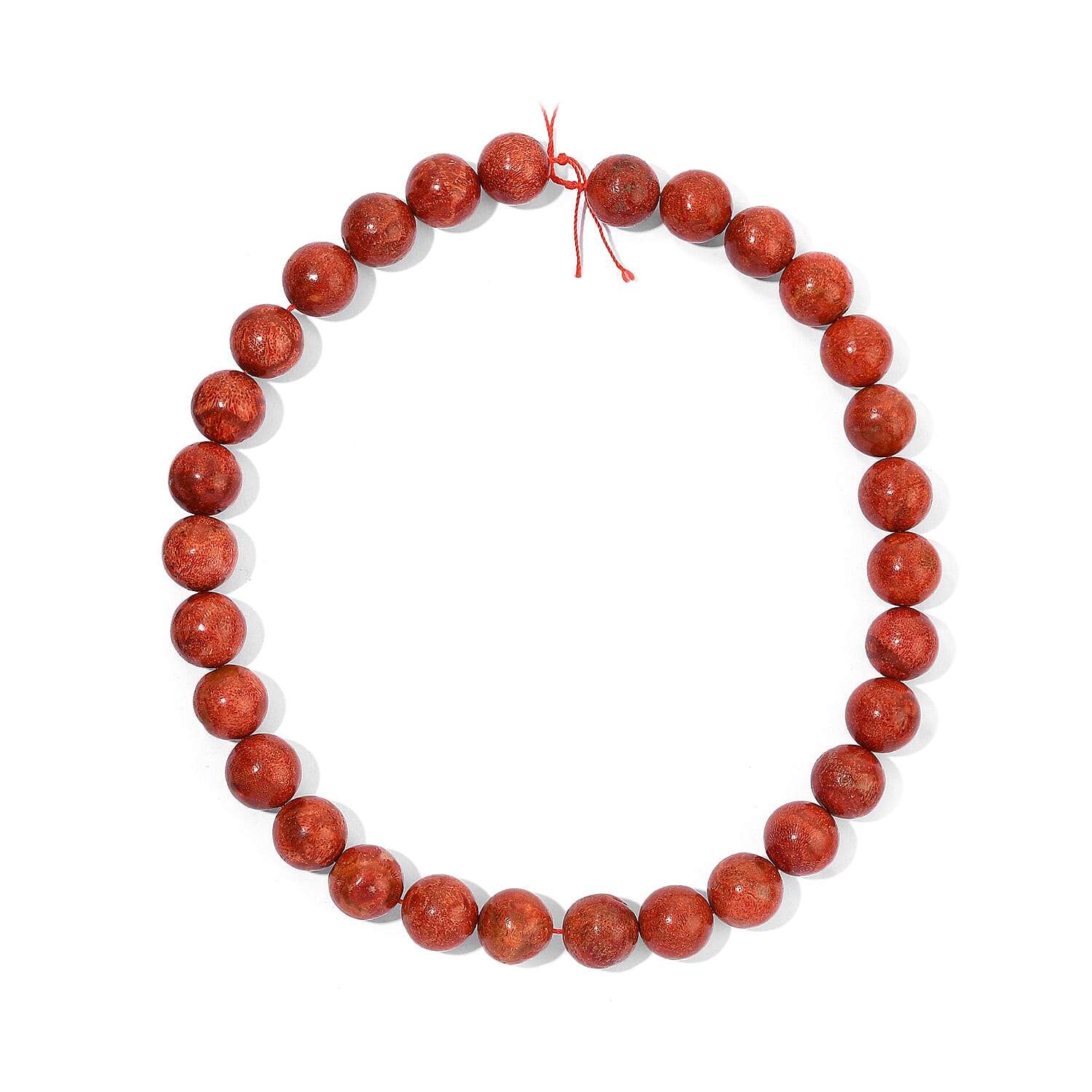GCS Coral Round 14-14.5mm Beaded Strand