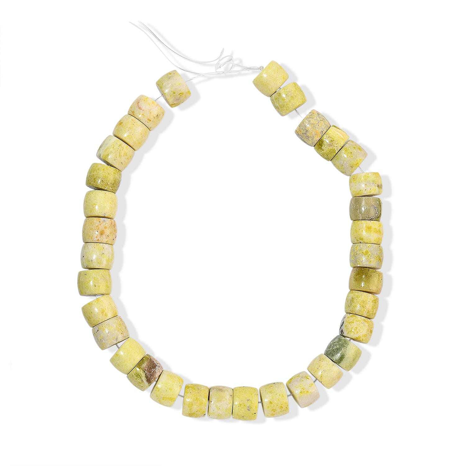 GCS Pineapple Jasper 12x17mm Beaded Strand 1085.00 ctw
