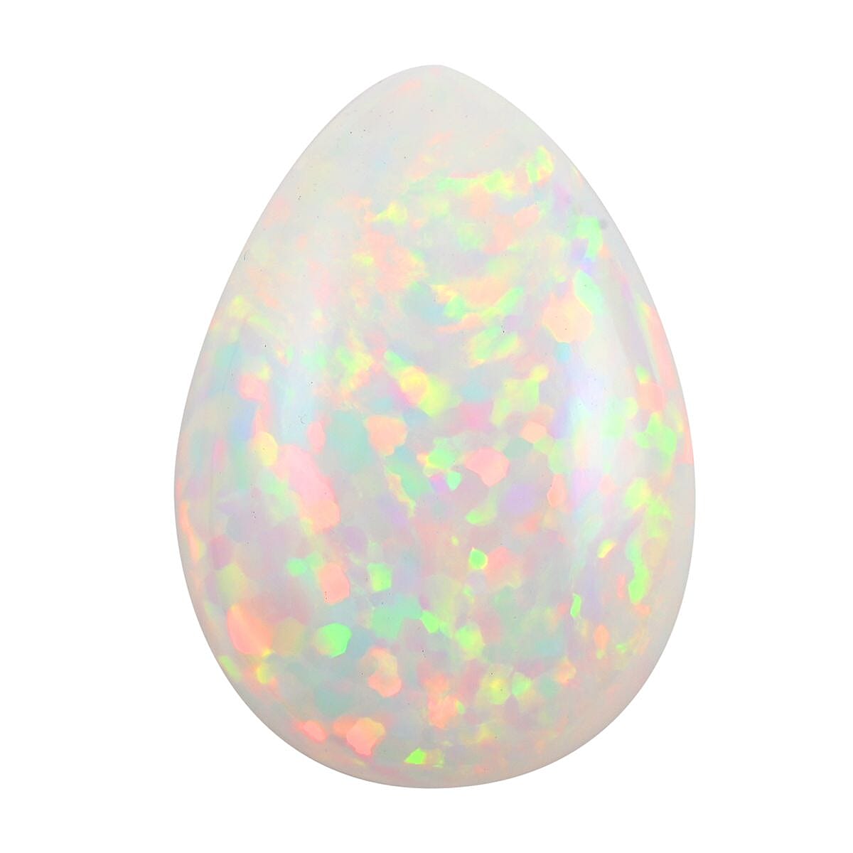 Certified and Appraised AAAA Ethiopian Welo Opal (Pear Free Size) 26.45 ctw