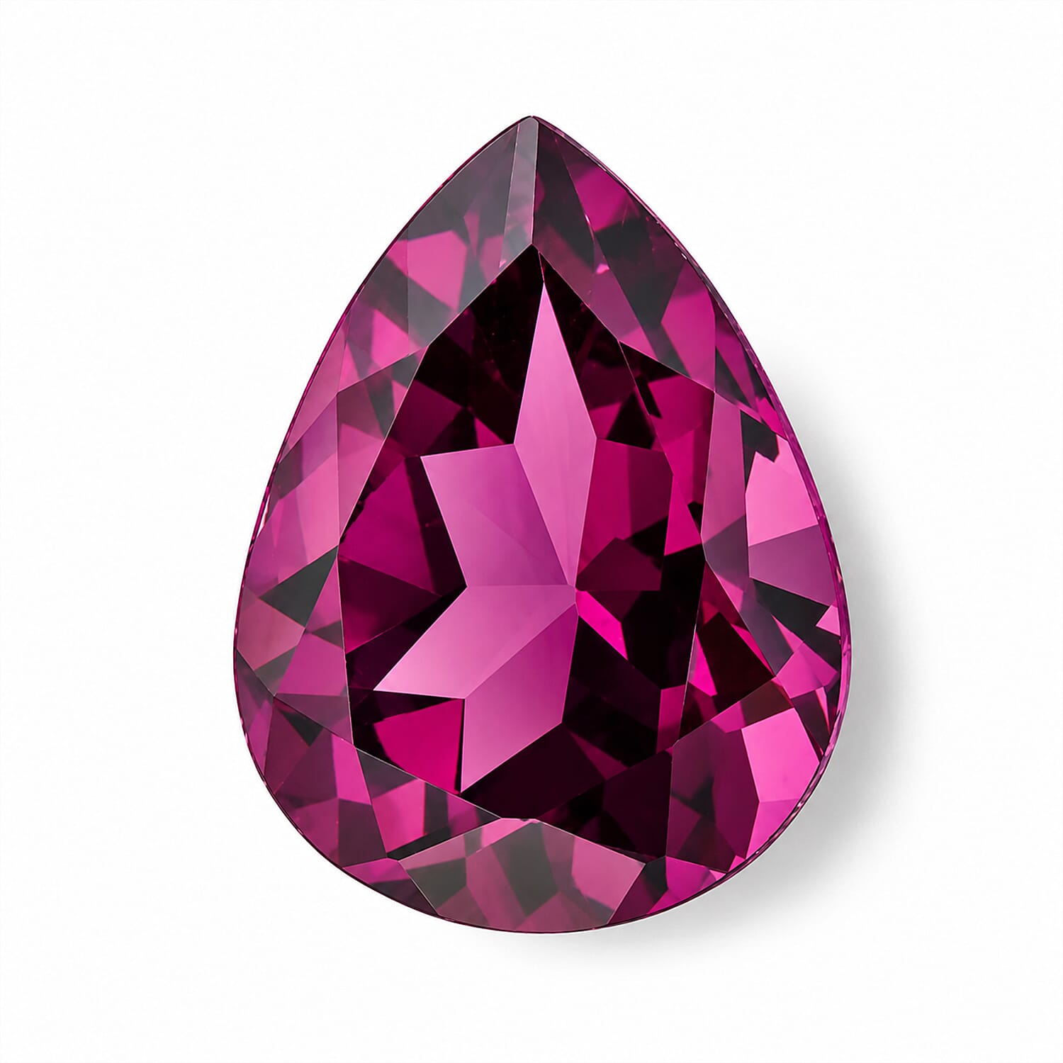 AAAA Radiant Ember Garnet (Pear Free Size) 2.00 ctw