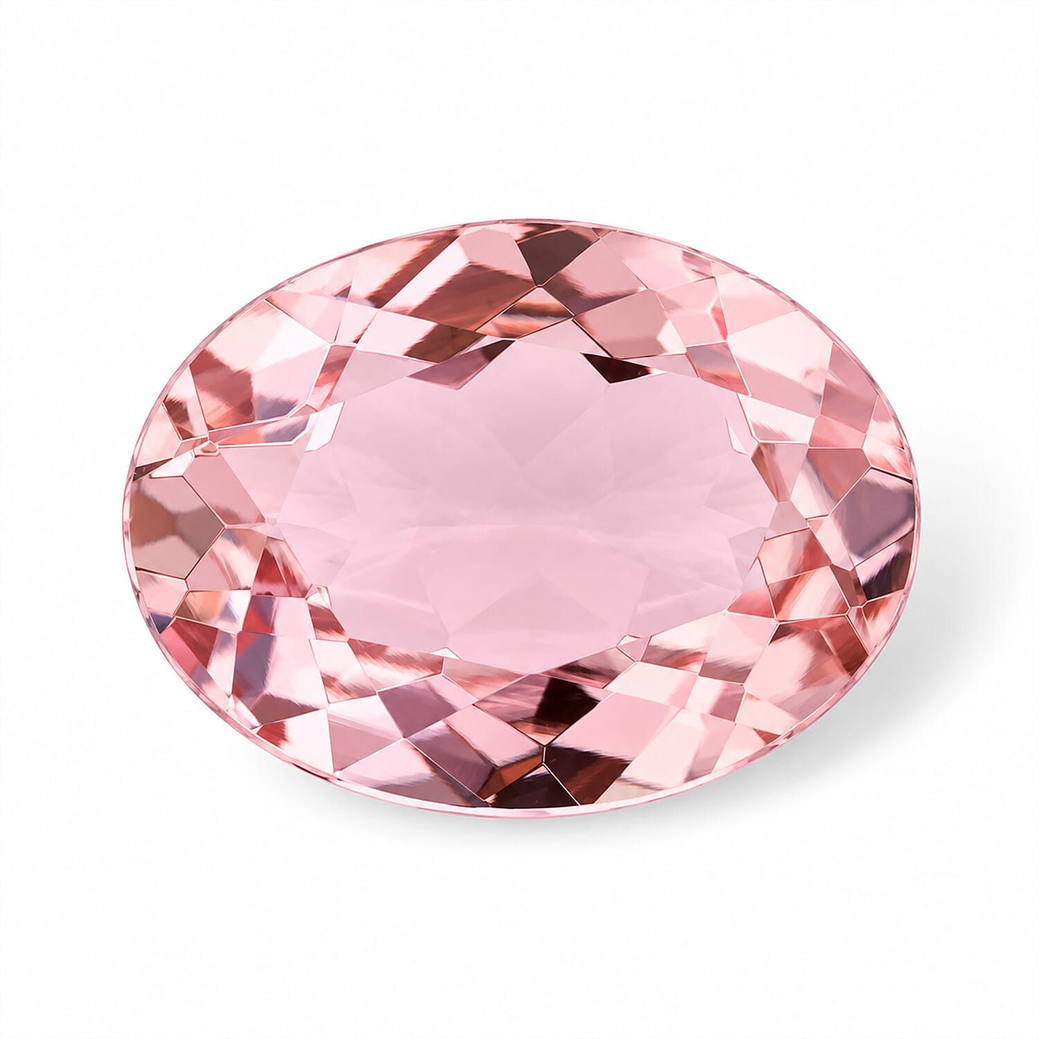 AAA Pink Tourmaline (Oval 8x6 mm) 1.00 ctw
