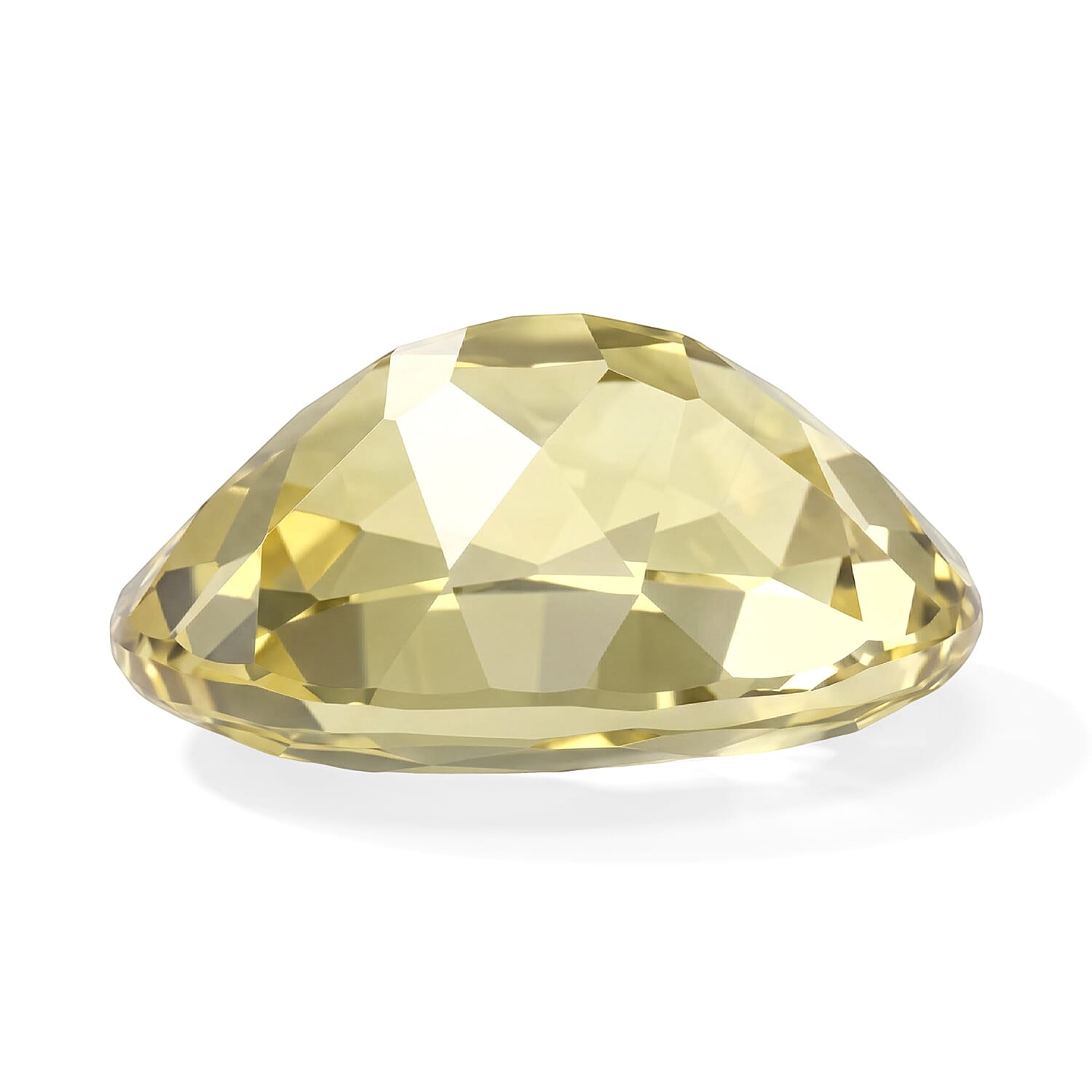 AAA Canary Tourmaline (Oval 8x6 mm) 1.00 ctw