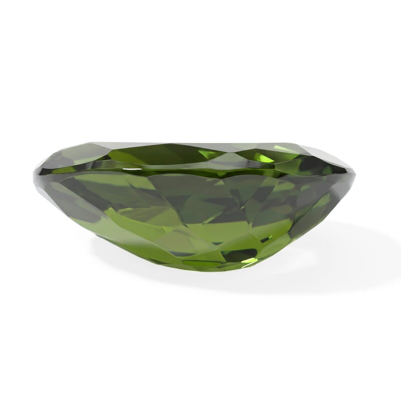 AAA Green Tourmaline (Oval 8x6 mm) 1.00 ctw
