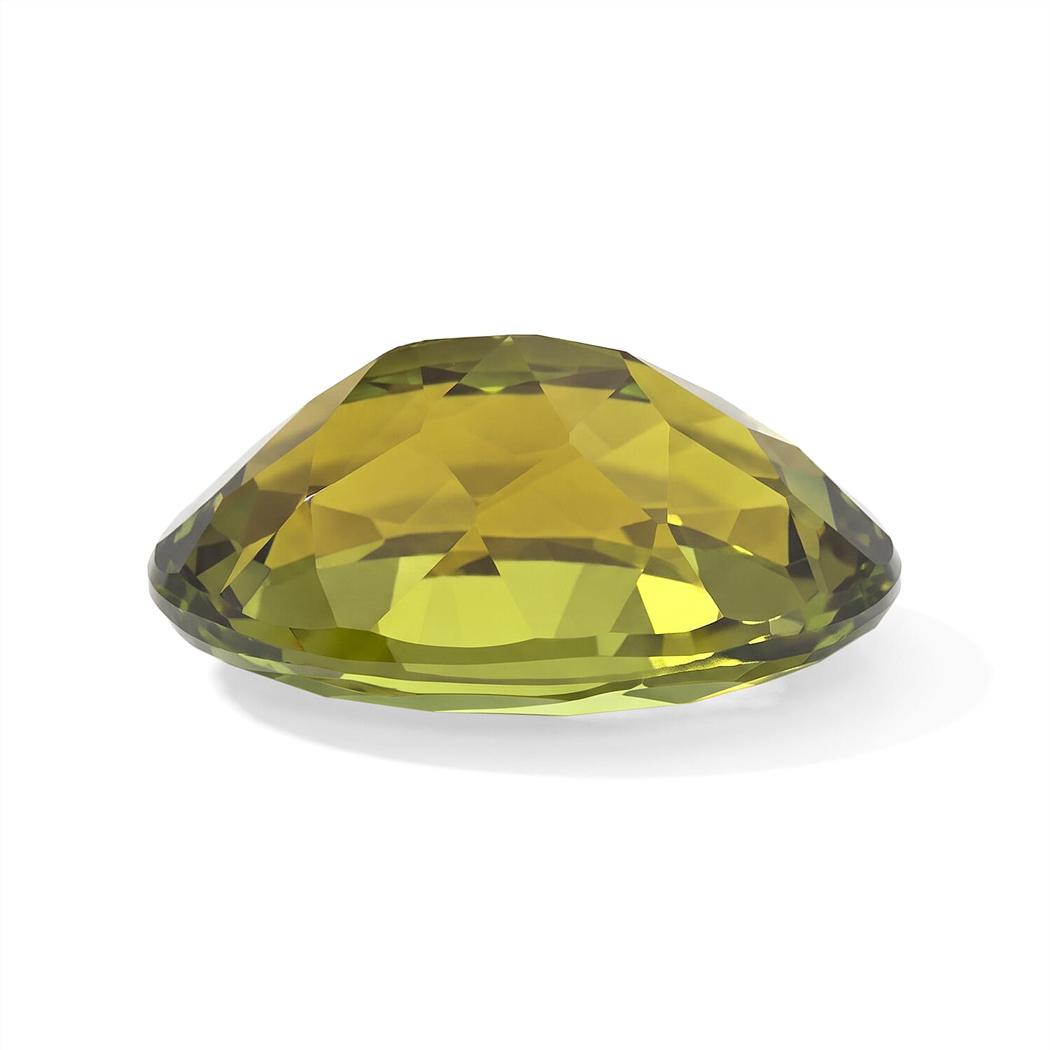 AAA Golden Tourmaline (Oval 8x6 mm) 1.00 ctw