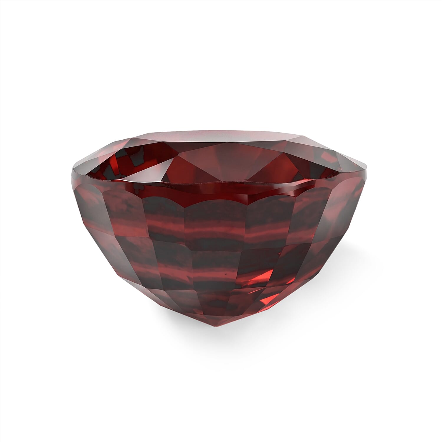 AAAA Red Zircon (Oval Free Size) 4.00 ctw