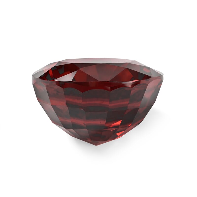 AAAA Red Zircon (Oval Free Size) 4.00 ctw
