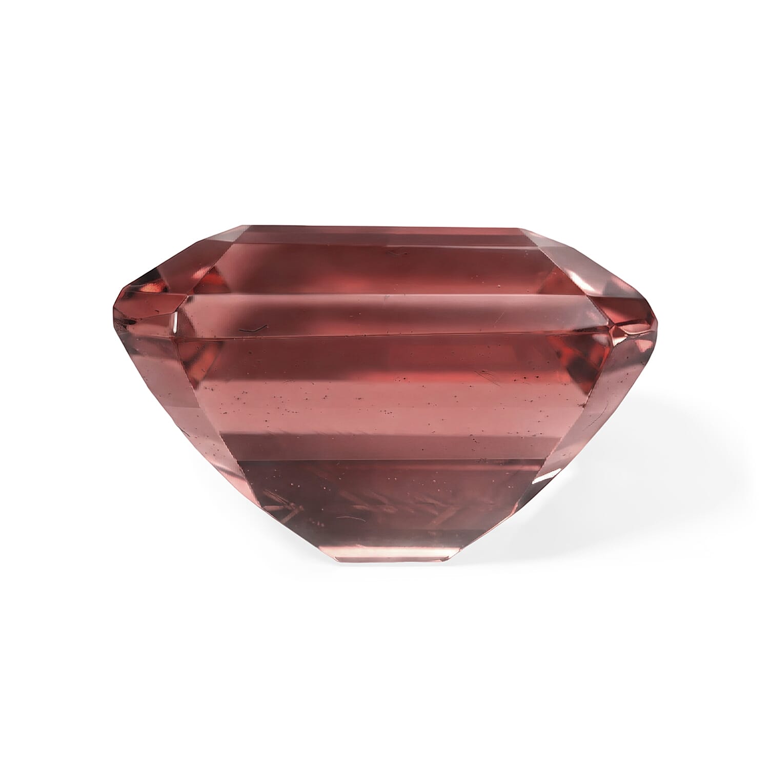 Certified and Appraised AAAA Padparadscha Tourmaline (Octagon Free Size) 6.00 ctw
