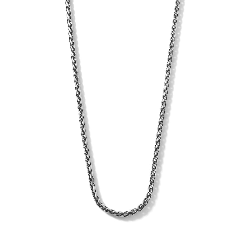 D'Joy Bali Legacy 2.5mm Padian Chain Necklace in Sterling Silver 17.10 Grams 20 Inches