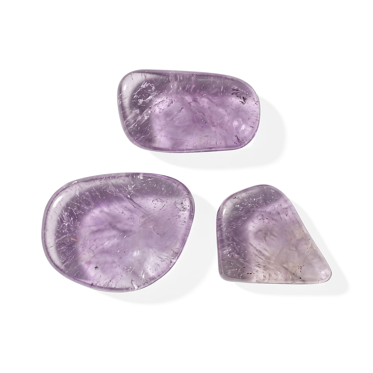 Amethyst Worry Stone