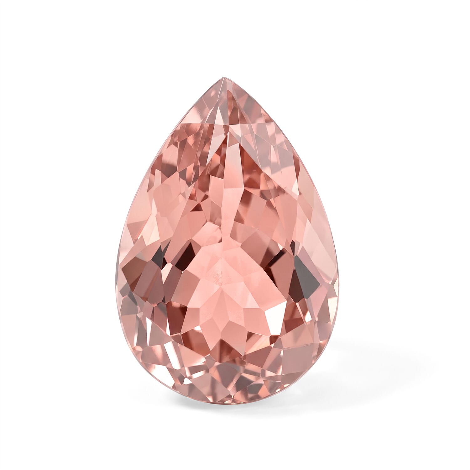 AAAA Padparadscha Tourmaline (Pear Free Size) 2.00 ctw