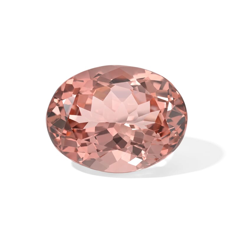 AAAA Padparadscha Tourmaline (Oval Free Size) 2.00 ctw