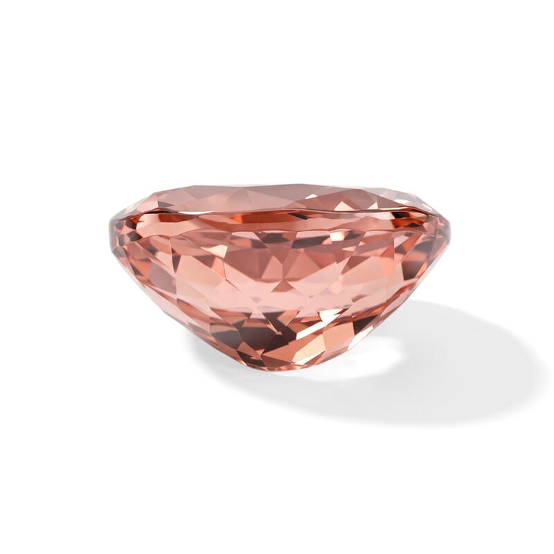 AAAA Padparadscha Tourmaline (Oval Free Size) 2.00 ctw