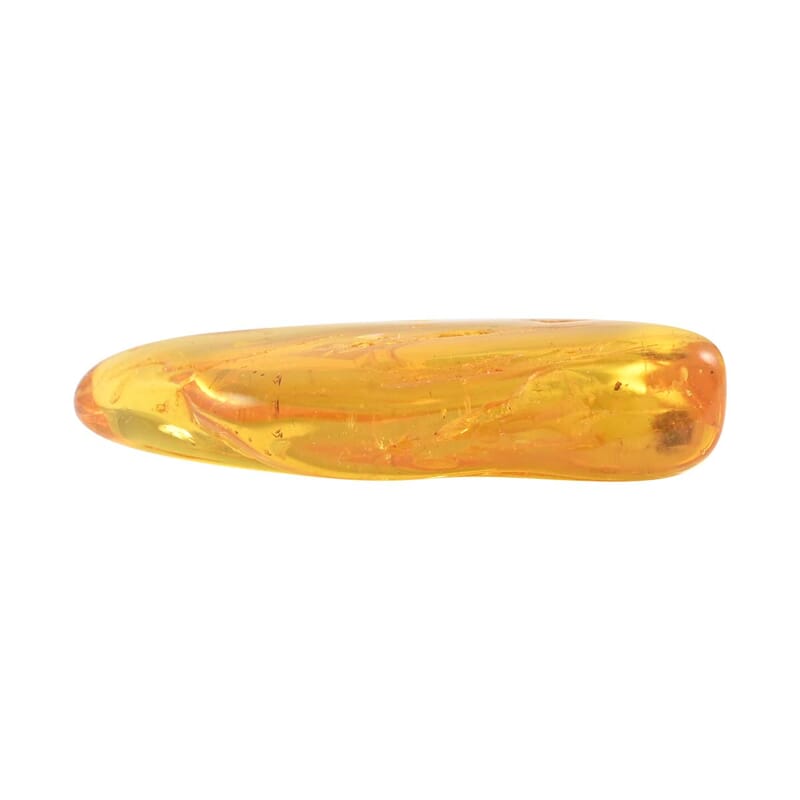 Yellow Amber Specimen with Box