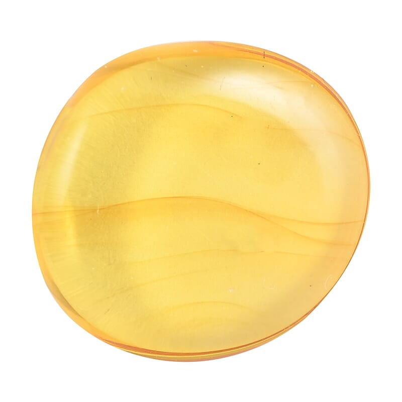 Yellow Amber Specimen with Box -Small
