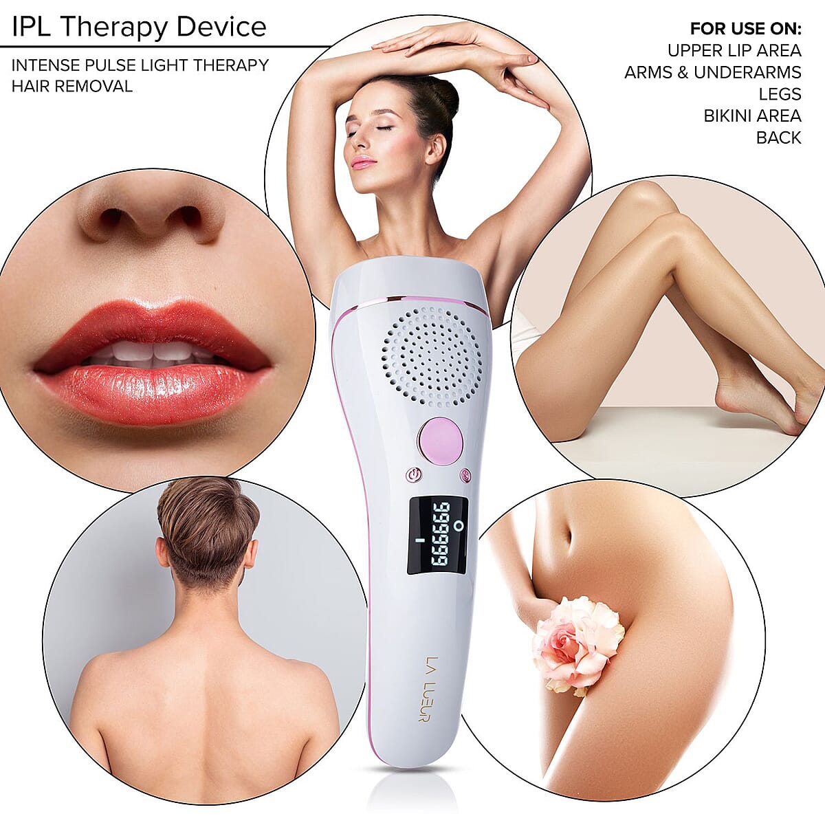 La Lueur ICE Cool IPL Hair Removal Device image number 3