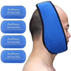 Evertone TheraGel Icepack for Jaw, Head, Chin | Face Ice Pack | Reusable Ice Pack | Gel Packs