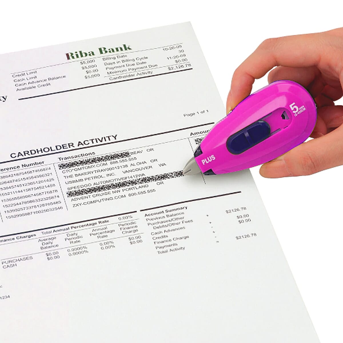 Guard Your ID Extra Wide Roller Defender 3-Piece Kit (Extra Wide Roller, Wide Advanced X and Camo Tape) - Pink image number 5