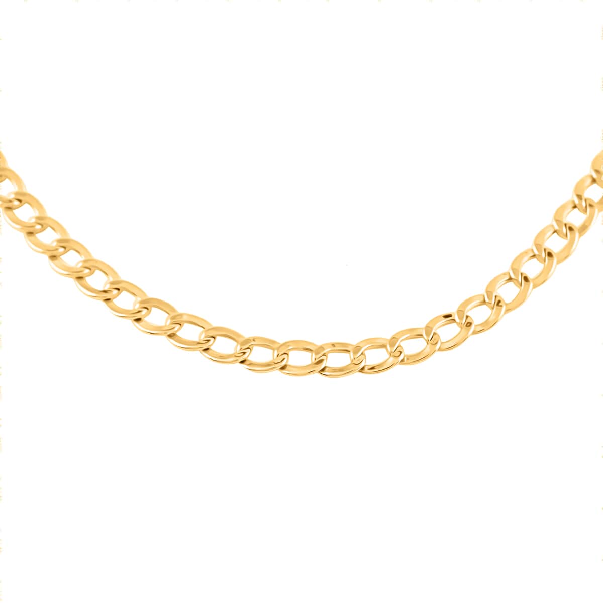 Italian 14K Yellow Gold 4.5mm Miami Cuban Necklace 22 Inches 11.60 Grams image number 0