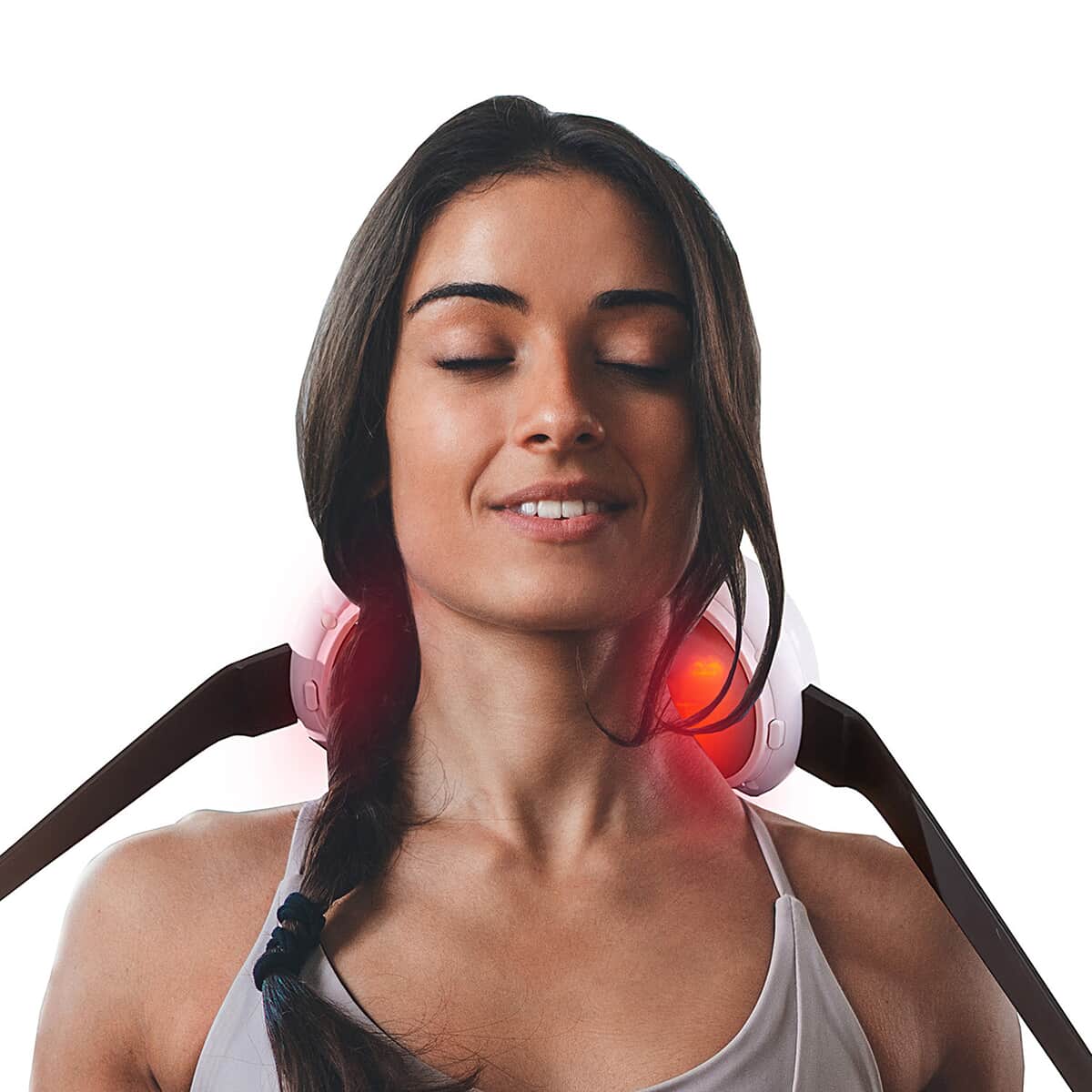 Thermo Portable Neck Massager - White | Evertone