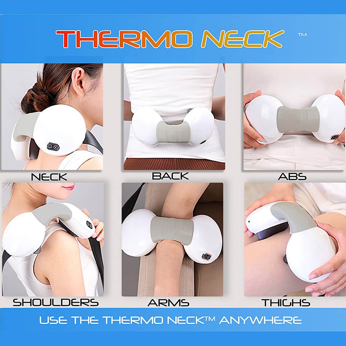 EVERTONE Thermo Neck Massager | Best Electric Neck Massager | Portable Neck Massager image number 3