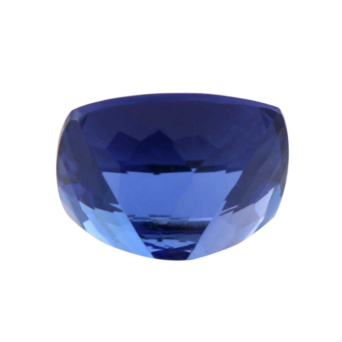 Certified and Appraised AAAA VIVID Tanzanite (Cush Free Size) 5.00 ctw image number 2