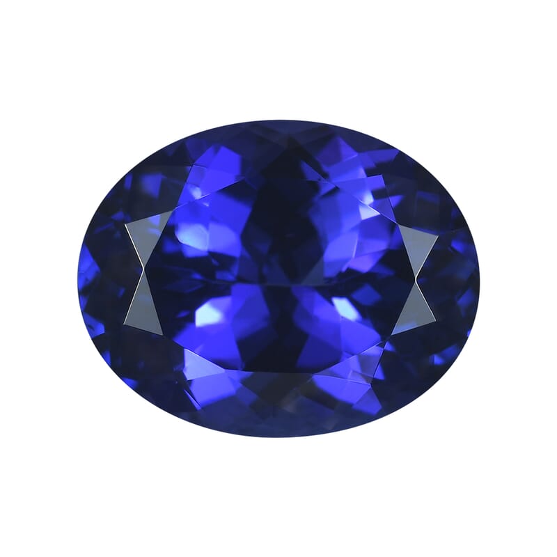 Certified and Appraised AAAA Vivid Tanzanite (Ovl Free Size) 5.00 ctw