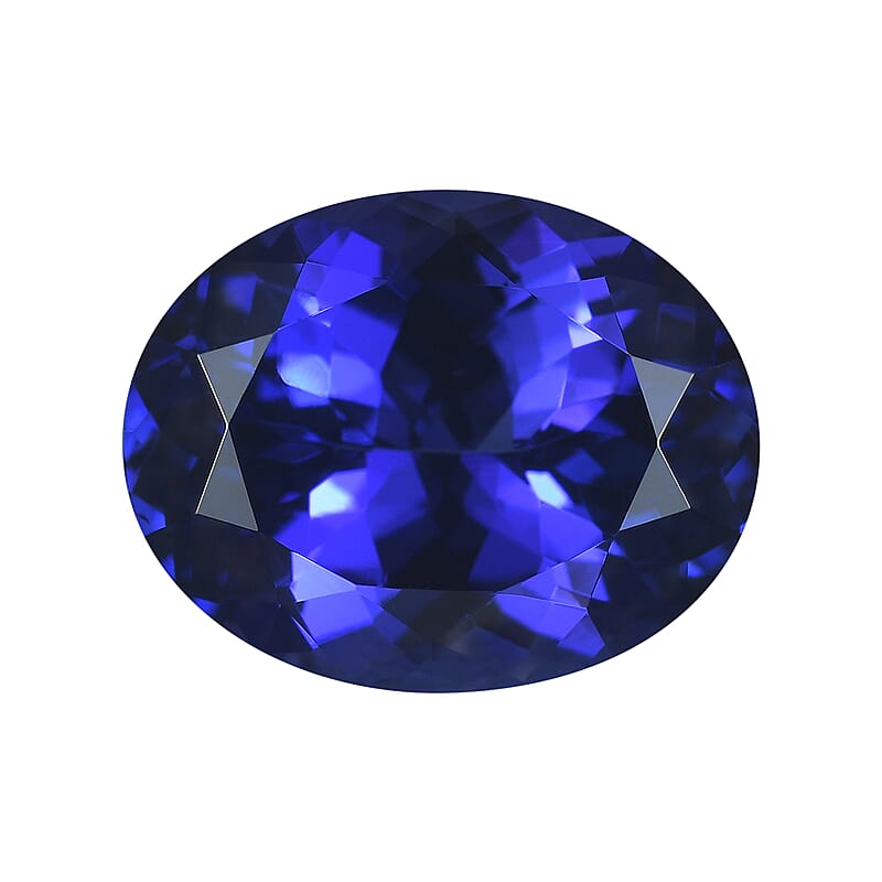 Certified and Appraised AAAA Vivid Tanzanite (Ovl Free Size) 5.00 ctw