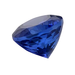 Certified 5.00 ctw Oval Tanzanite Loose Gemstone &ndash;  AAAA Grade, Free Size