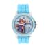 Disney Japanese Movement Frozen Sisters Watch in Blue (38mm) , Designer Silicone Watch , Analog Luxury Wristwatch image number 0
