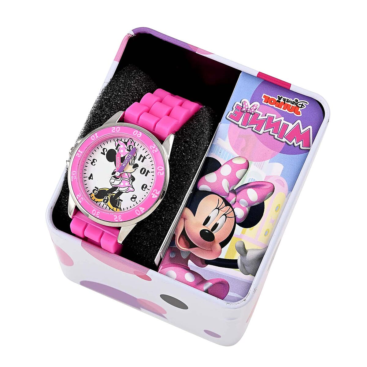 PICK OF THE SHOW DISNEY Japanese Movement Minnie Mouse Watch in Pink (38mm) image number 5