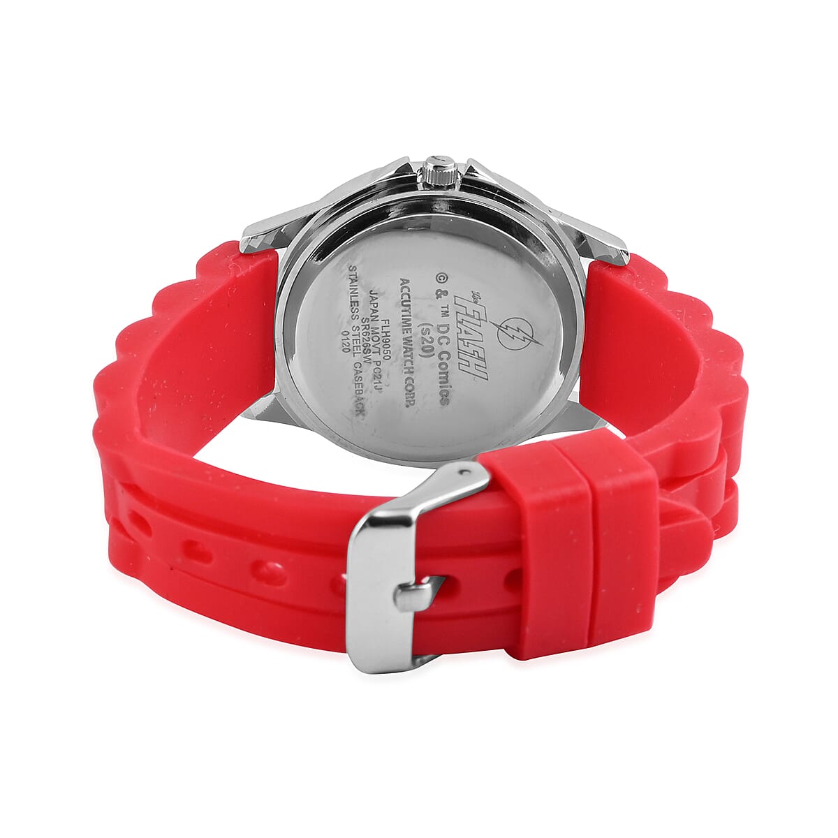 DISNEY Japanese Movement Flash Watch in Red (40mm) image number 3