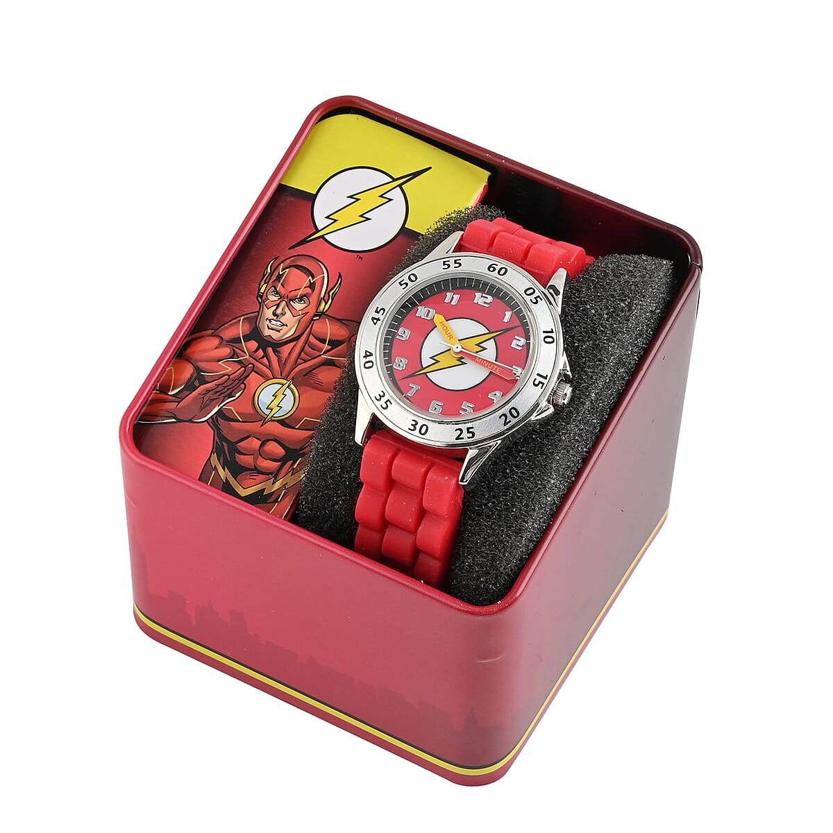 DISNEY Japanese Movement Flash Watch in Red (40mm) image number 5
