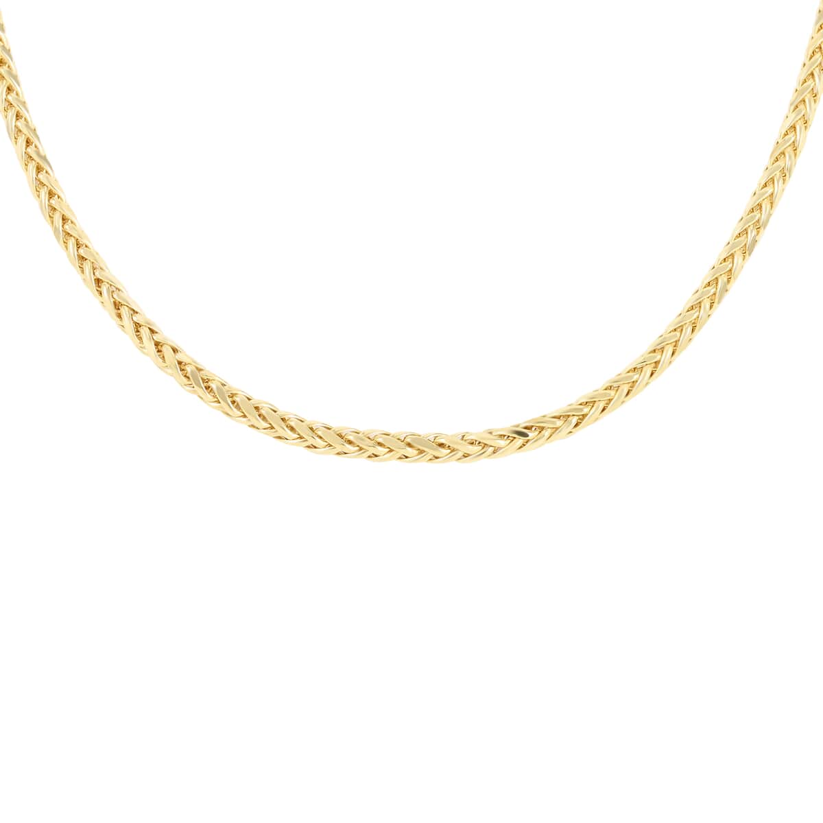VEGAS CLOSEOUT Deal 10K Yellow Gold 3mm Palm Necklace 20 Inches 8.70 Grams image number 0