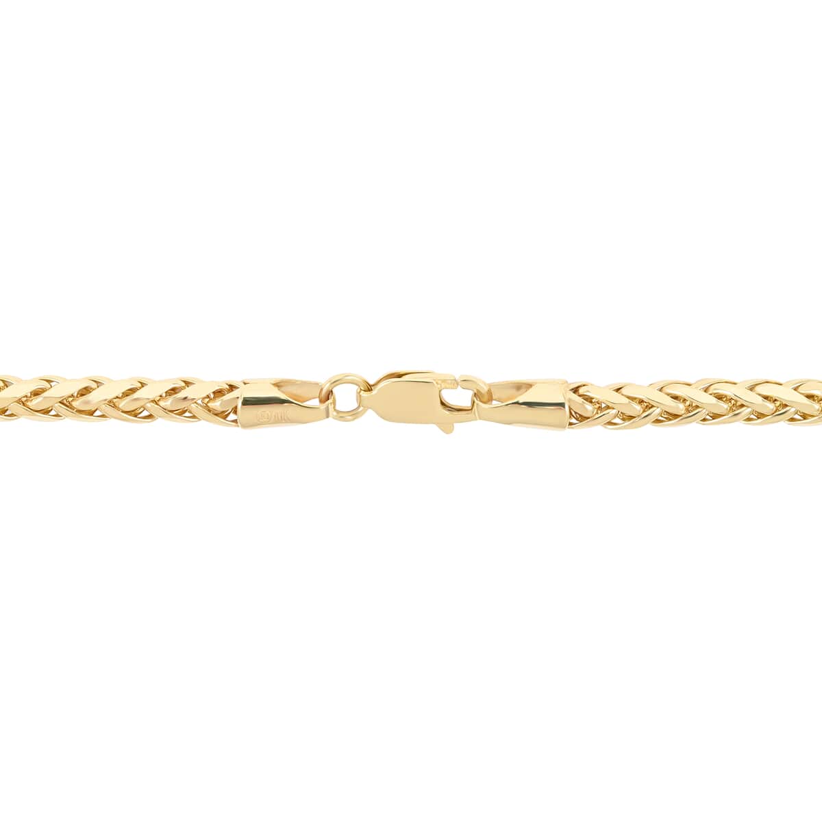 VEGAS CLOSEOUT Deal 10K Yellow Gold 3mm Palm Necklace 20 Inches 8.70 Grams image number 2