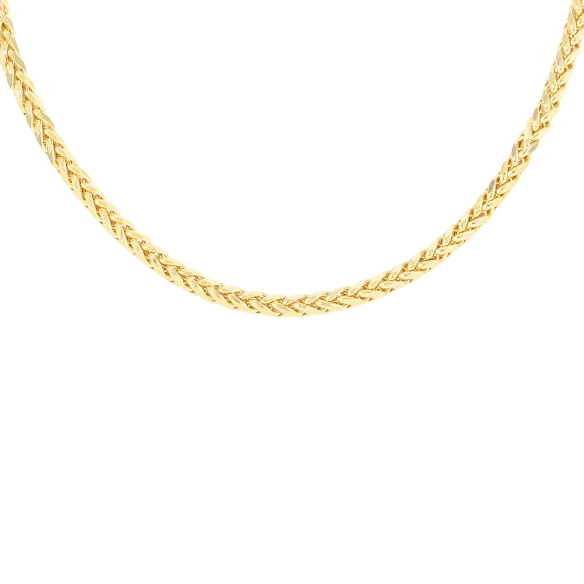 VEGAS CLOSEOUT Deal 10K Yellow Gold 4mm Palm Necklace 20 Inches 12.30 Grams image number 0