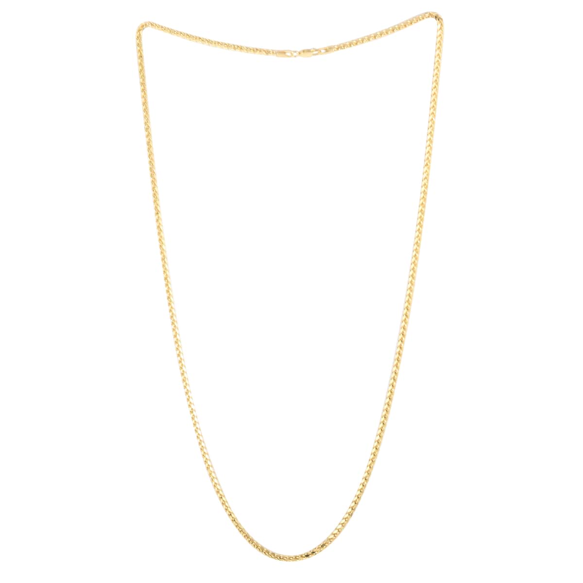 Vegas Closeout Deal 10K Yellow Gold 4mm Palma Necklace 28 Inches 17.65 Grams image number 3